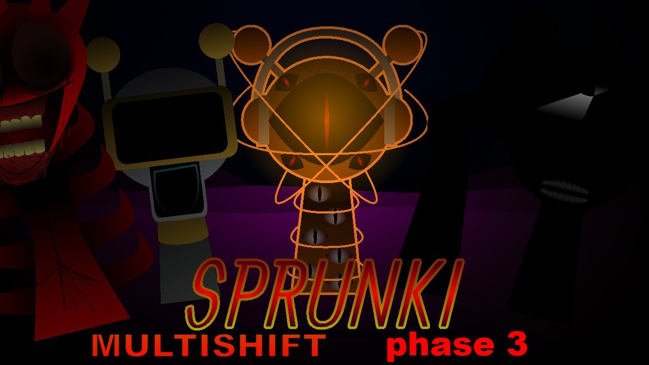 SHADOW CHILD - Sprunki Multishift Phase 3 Mix