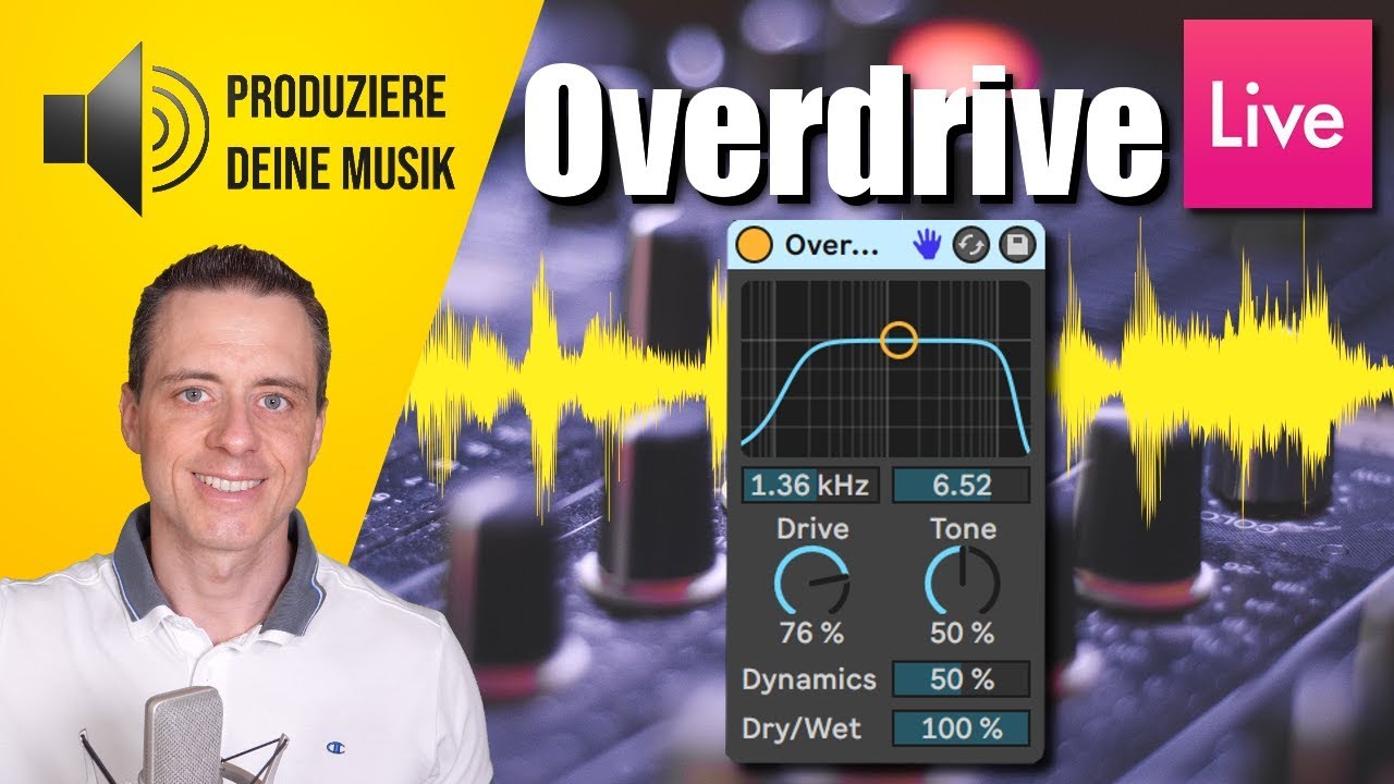 Verzerre deine Sounds mit dem Ableton Live Overdrive Effekt!