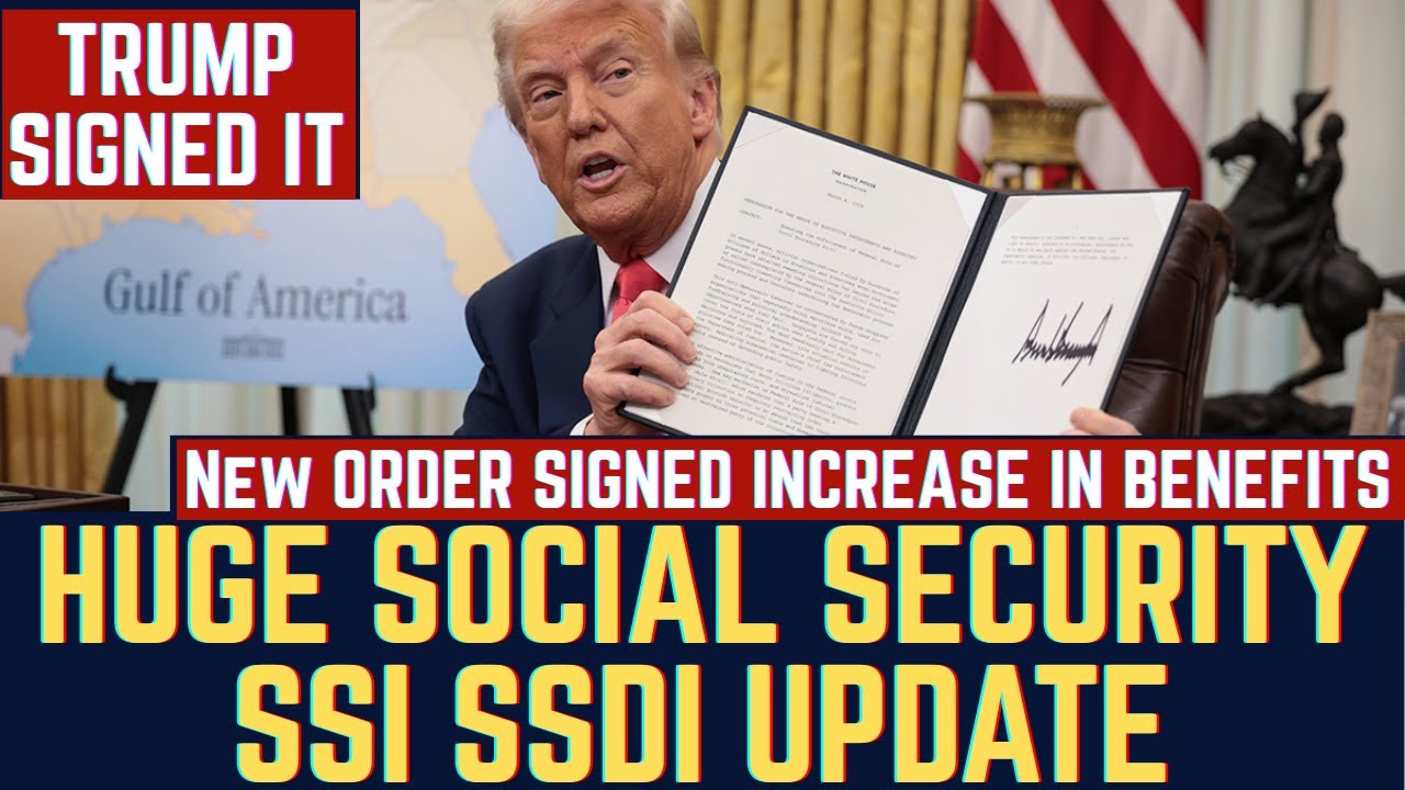 SENIORS ALERT: Huge Social Security Update | Trump Signed New Order