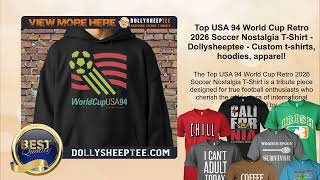 Top USA 94 World Cup Retro 2026 Soccer Nostalgia T-Shirt - Dollysheeptee - t-shirts, hoodies,