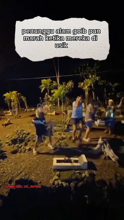 BANGUNIN SAHUR DI KUBURAN, NGAPA PADA GIBRIT❓😧👻#trending #shorts #horror #creepy #hantu #ramadan
