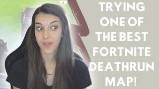 Best Trick Shot Deathrun Map in Fortnite!!