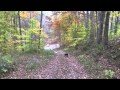 Low Gap Trail (Southern Indiana) Backpacking - Fall Color Tour - October 2014