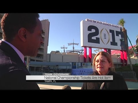 National Championship tickets are hot item
