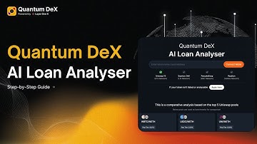 Analyse Any DeFi Token Instantly & Unlock Up to $2M in 0% Loans | Quantum DeX by Layer One X