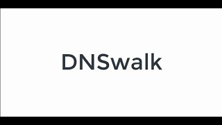 DNSwalk :: Kali Linux :: Reconnaissance Phase!