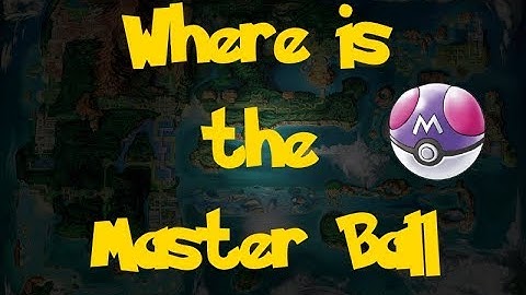 Where Is: The Master Ball (Pokemon Alpha Sapphire/Omega Ruby)