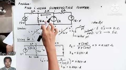 9.00: Example No. 1 (Superposition Theorem)