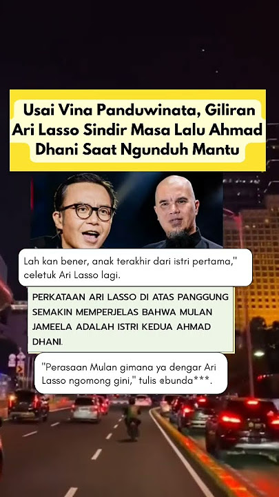 Ari Lasso Sindir Masa Lalu Ahmad Dhani Saat Ngunduh Mantu #ahmaddhani #shorts