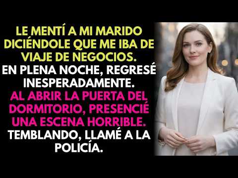 Mentí🤥 sobre un viaje de trabajo✈️ Volví a casa a medianoche… y lo que vi me horrorizó🚨😱