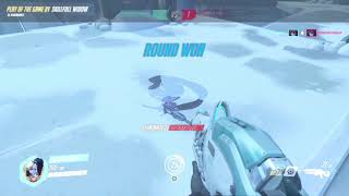 amazing 360 noscope in the air widowmaker shot