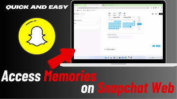 How To Access Memories On Snapchat Web (Best Method)