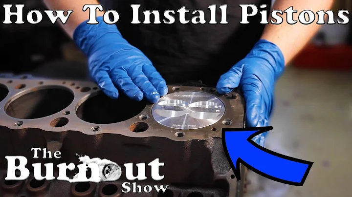 How To Install Pistons In Your Engine - Burnout Tutorials (Rebuilding The 350)