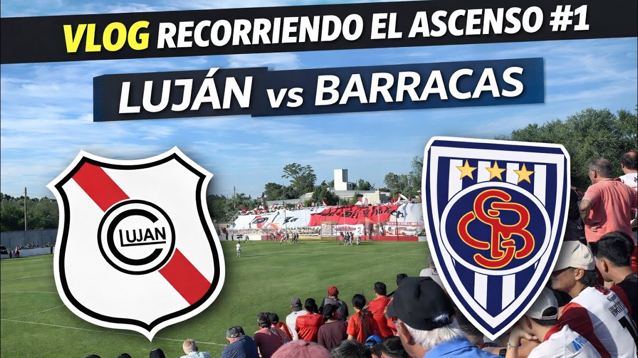 Así se siente el ASCENSO argentino 🇦🇷⚽ (Luján vs Barracas)