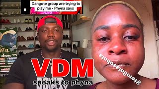 Drama unfold: Verydarkman (VDM) blast phyna as a betrayal #viralvideo 