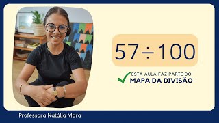 57 divided by 100 | Divide 57 by 100 | 57/100 | 57:100 | 57÷100 | DIVISION PROBLEM SOLVED