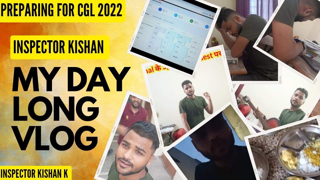 A day in Life of Excise Inspector|Life of SSC Aspirant|CGL2022 Strategy ...