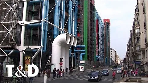 Was ist besonders am Centre Pompidou?