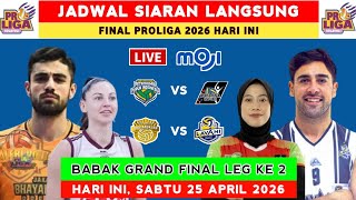 Proliga 2026 Live Hari Ini - ( Sabtu 25 April 2026 ) - Jadwal Final Proliga 2026