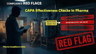 CAPA Effectiveness Checks in Pharma: How to Prove Sustained Control and Prevent Repeat Deviations