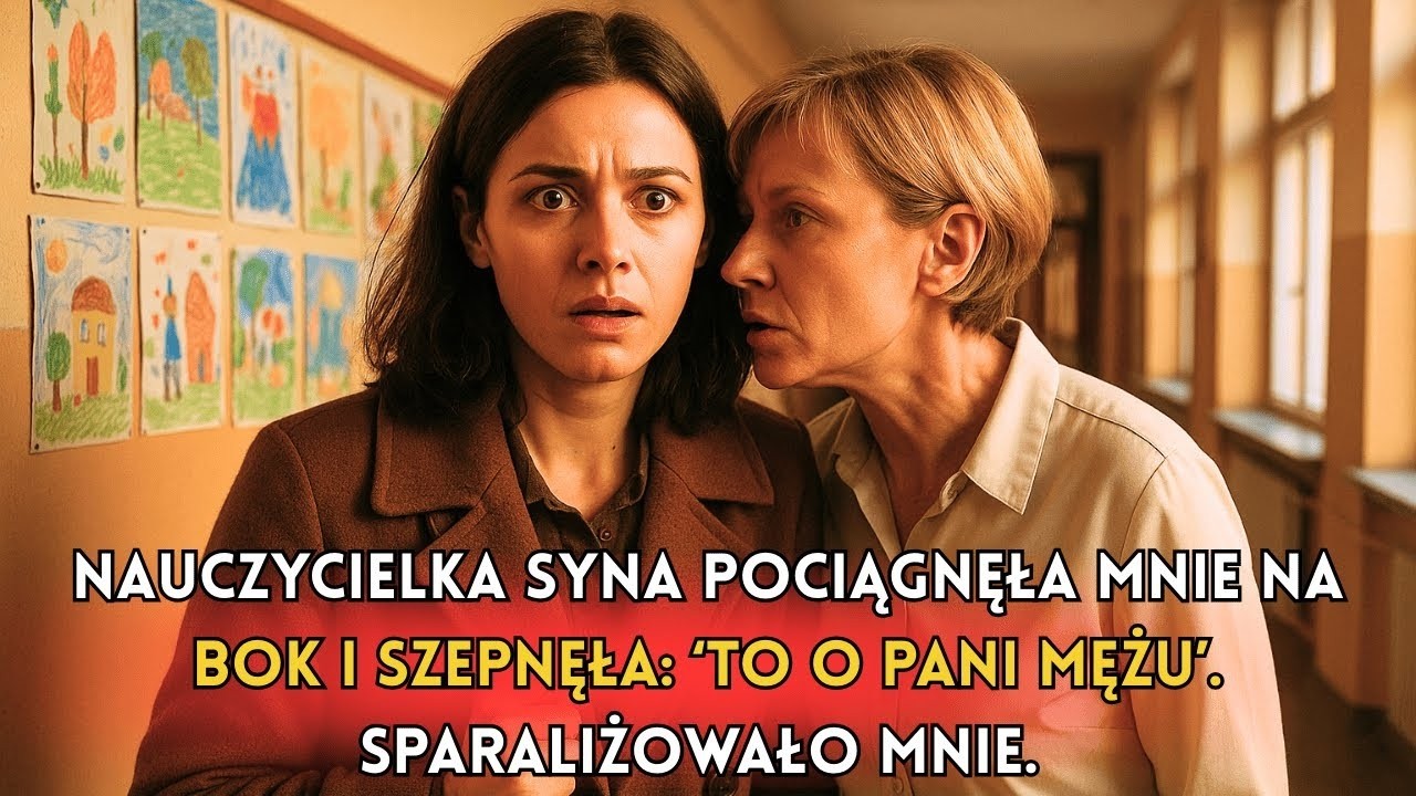 Siedziałam na zebraniu w szkole syna, gdy nauczycielka zamknęła drzwi i powiedziała: „Pani mąż przychodzi do mnie i opowiada, że pani leży w łóżku całymi dniami, że zaniedbuje syna, i że zamierza...