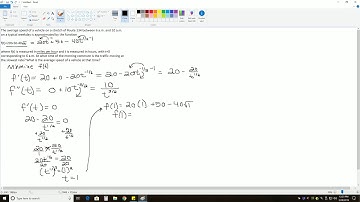Applied Calculus Ch. 4.4 & 4.5: Optimization