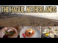 Eating Lots of Food and Visiting the Giant Beach in The Hague, Netherlands  | Vlog #3 | Viewin' Drew