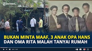 Bukan Minta Maaf, 3 Anak Opa Hans dan Oma Rita Tanyai Rumah, Pak RT Minta Polisi Urus