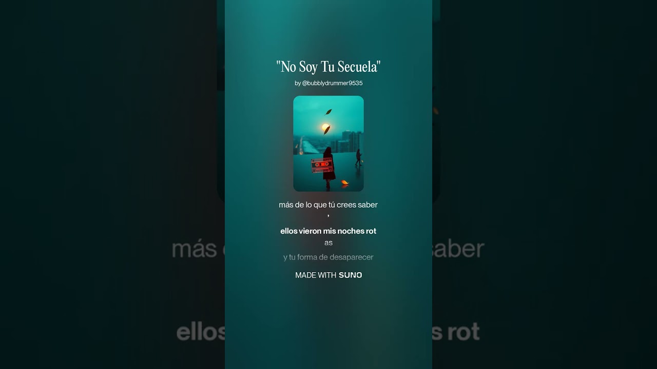 Bryan Bravo - "No Soy Tu Secuela"