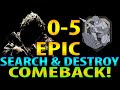 EPIC 0-5 Search & Destroy COMEBACK! | Call of Duty: Modern Warfare