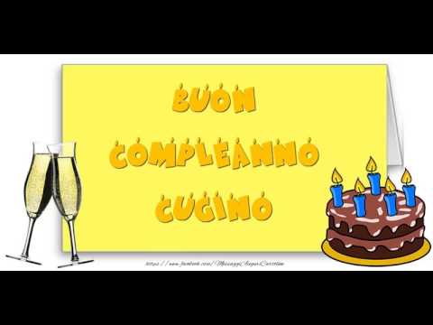 Buon Compleanno Cugino!