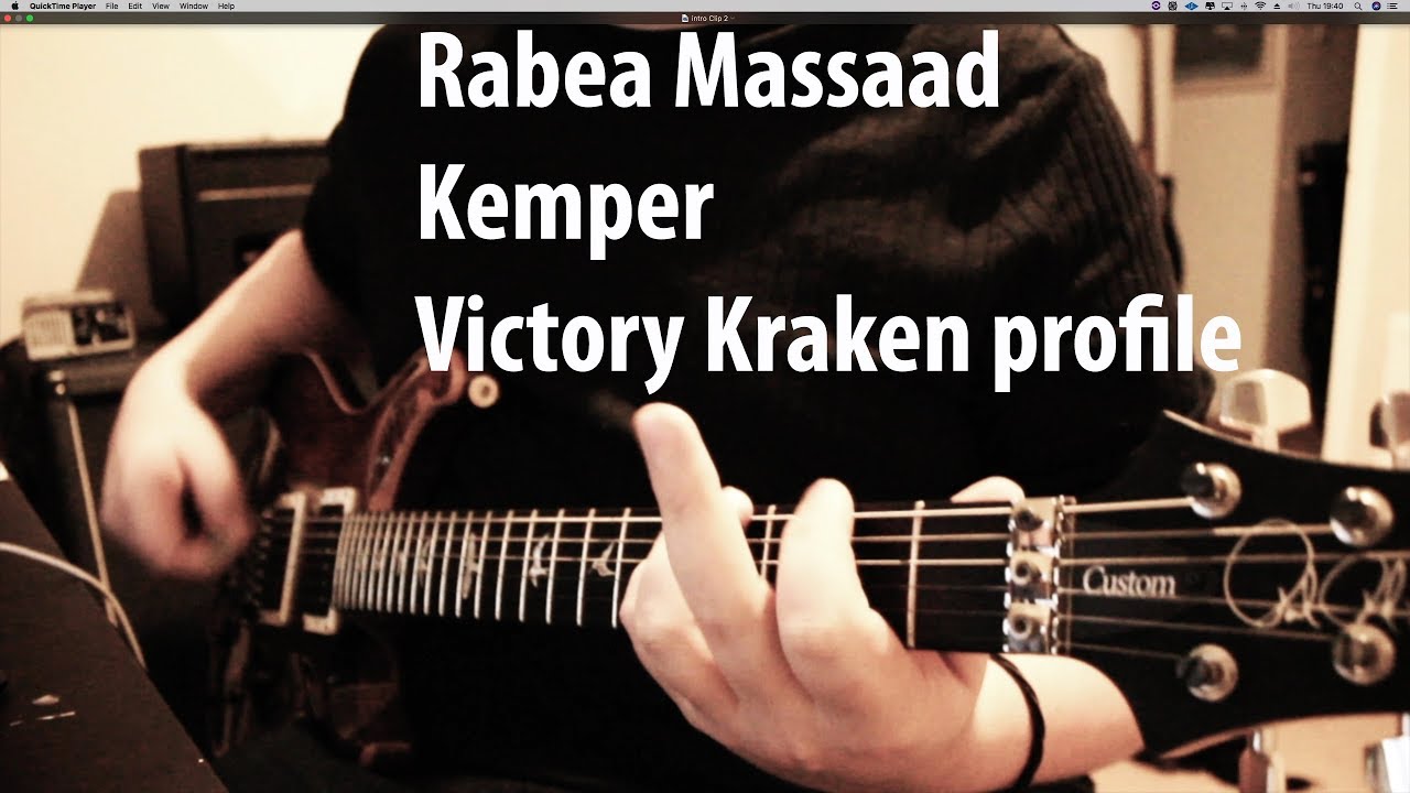 Rabea Massaad VX Kraken Kemper profile demo