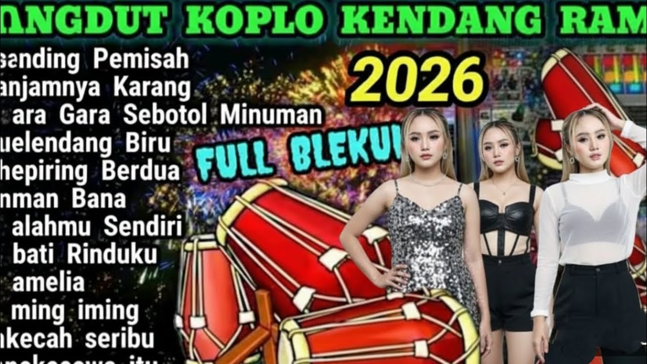 Dangdut Koplo 2026 - Kendang Rampak Full Album Terbaru | Dinding Pemisah | Bikin Joget & Tanpa Iklan