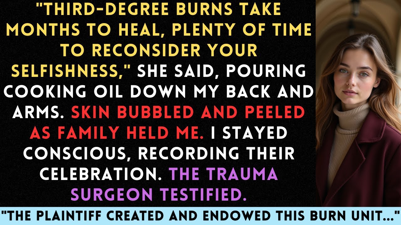 Теща обожгла меня кипящим маслом за отказ продать активы. Специалист по лечению ожогов...