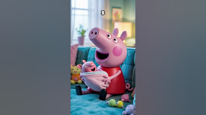 New Baby, New Rules… George’s in Trouble! 🙈 #peppapig #peppa