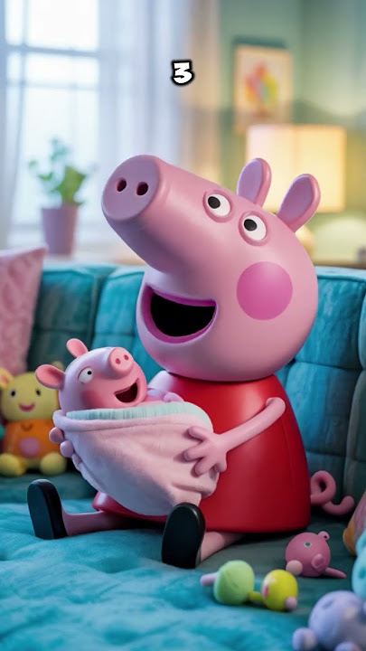 New Baby, New Rules… George’s in Trouble! 🙈 #peppapig #peppa
