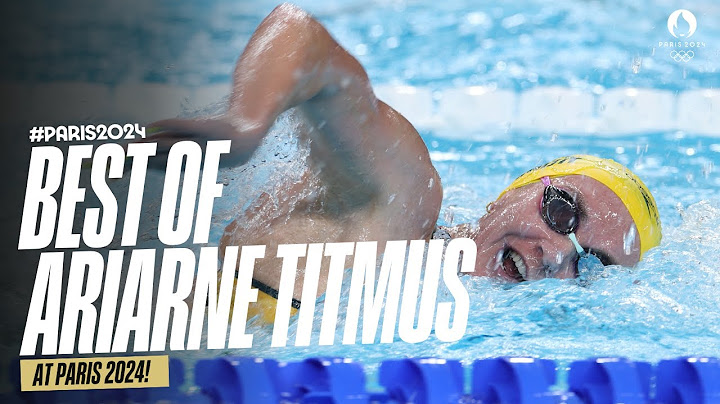 🇦🇺 The best of Ariarne Titmus at the Olympics 🏊‍♀️ | Athlete Highlights