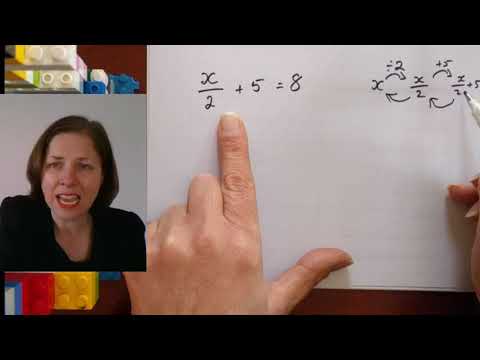 Solving equations using the balance method - more worked examples - YouTube