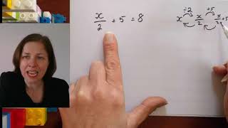 Solving equations using the balance method - more worked examples