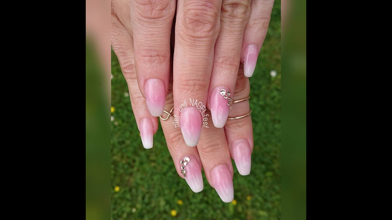 Babyboomer Pink White Acryl Youtube