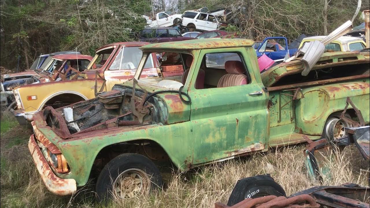 EP076 JUNKYARD Classic Cars & Trucks, Trenton, South Carolina YouTube
