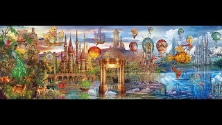 Colorful puzzle timelapse - Fantasy (1000 pcs)
