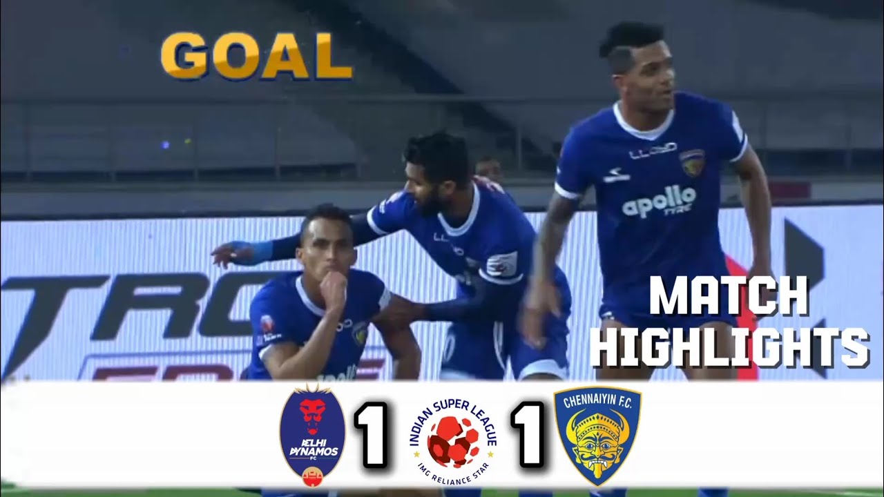 Delhi dynamos vs Chennaiyinfc 2017-18 indian super league highlights | Mailson alves celebration 💀🔥