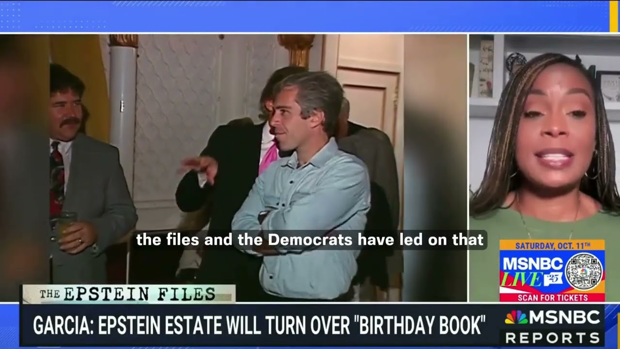 Rep. Brown on MSNBC: Trump's Coverup of the Epstein Files is a Travesty