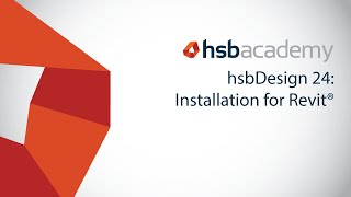 hsbDesign 24 : Installation for Revit®