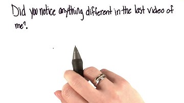 Discontinuities in the last video - Intro to Psychology