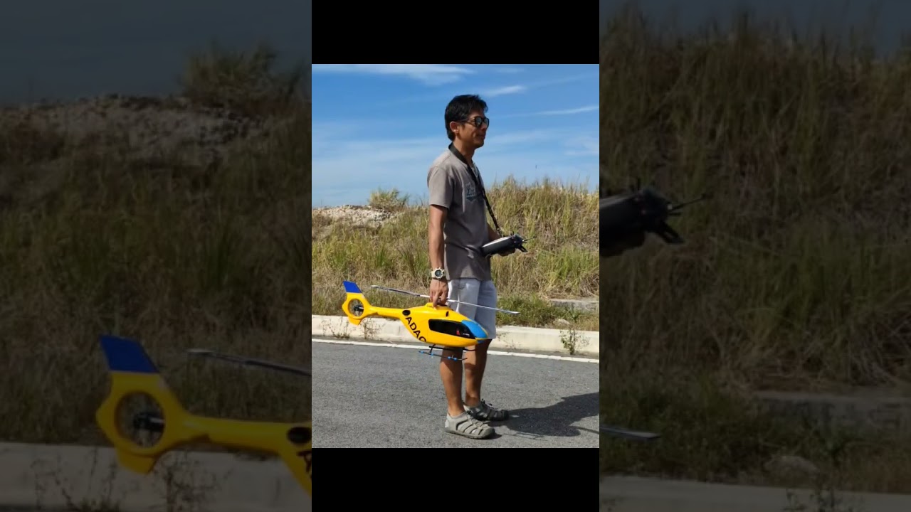 Scale Heli H1 ADAC EC 135 Eurocopter from Flywing by Apex 