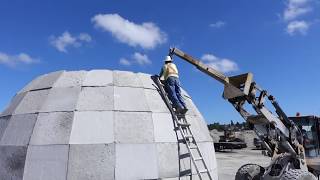 6m dome building preview