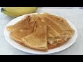 Банановые Блины / Тонкие Блины с Бананом / Масленица / Блины на Молоке / Banana Pancakes