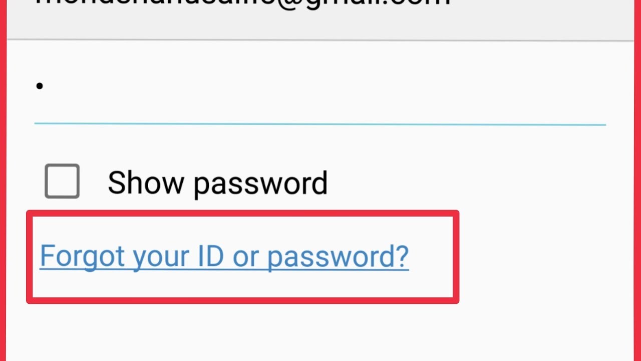 Samsung Account Forget ID or Password - YouTube